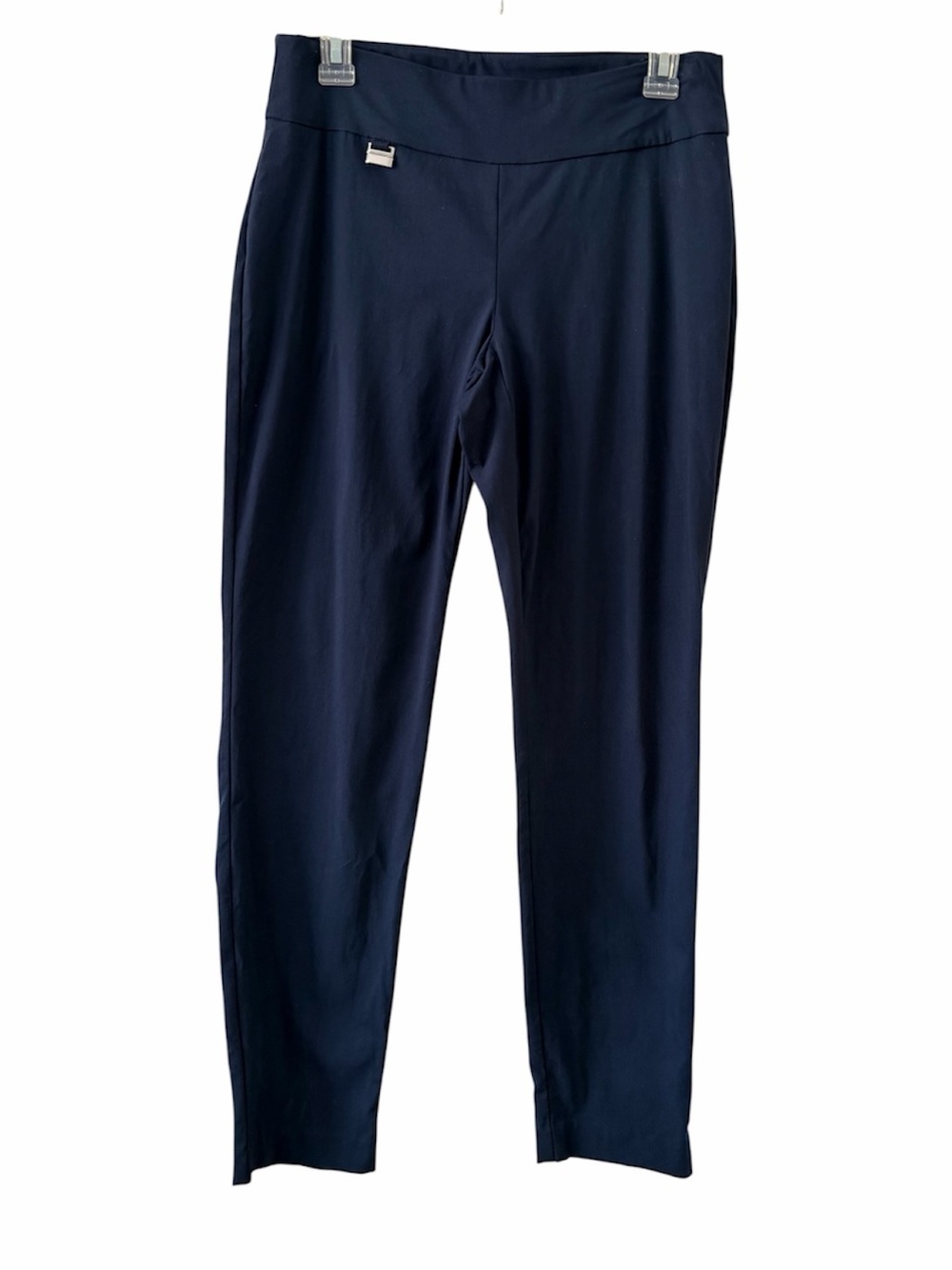 Alfani Navy Slim Stretch Pull Up Pants size 6